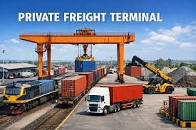 private freight terminal