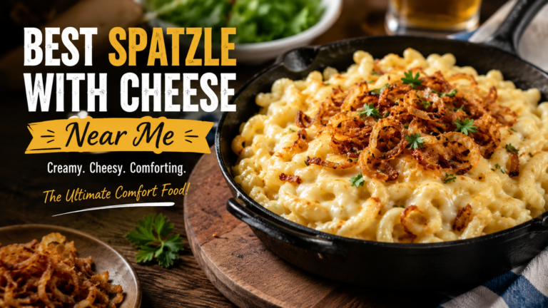 Best Spatzle With Cheese Near Me: Where to Find the Ultimate Comfort Food best spatzle with cheese near me
