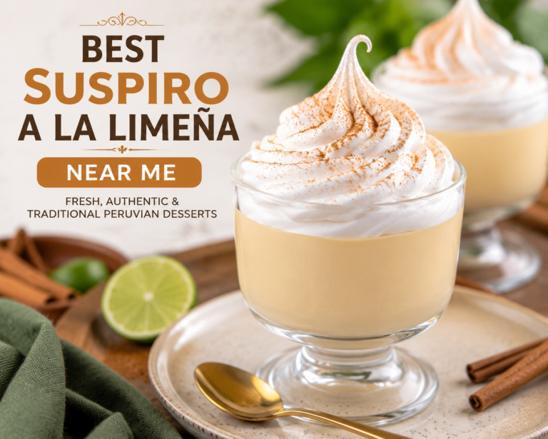 Best Suspiro a la Limeña Near Me