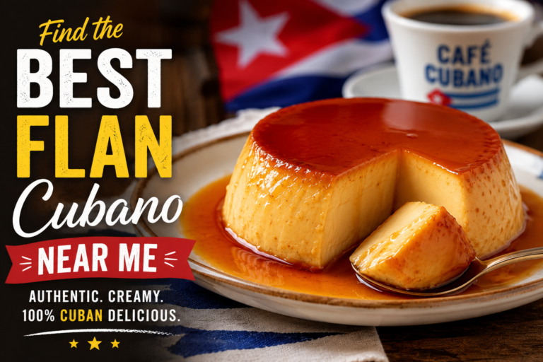 Best Flan Cubano Near Me