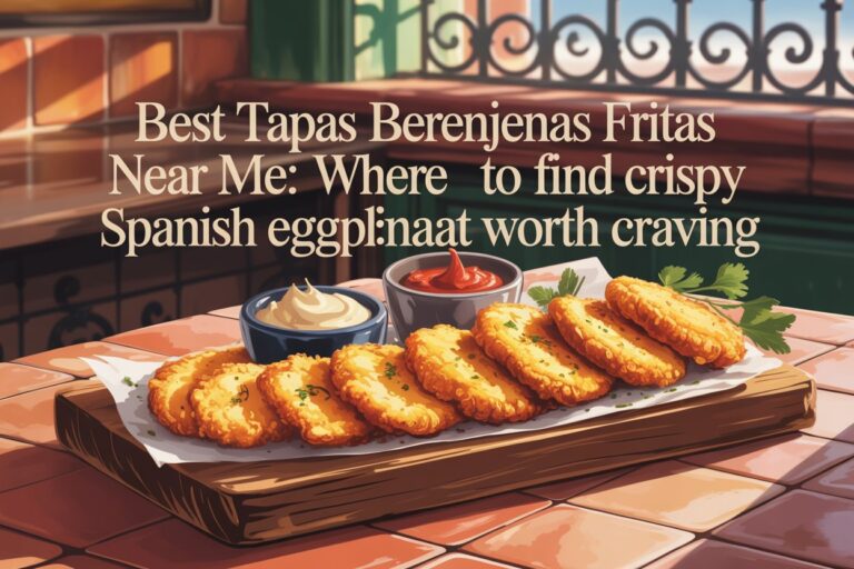 Best Tapas Berenjenas Fritas Near Me