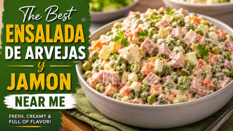Best Ensalada de Arvejas y Jamon Near Me: Fresh, Creamy, and Full of Flavor Best Ensalada de Arvejas y Jamon Near Me