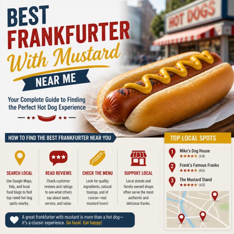 Best Frankfurter With Mustard Near Me