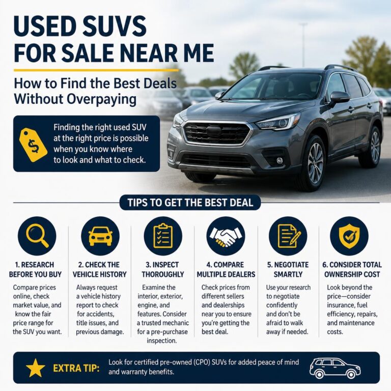 Used SUVs for Sale Near Me