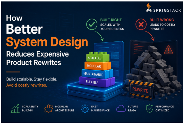 How Better System Design Reduces Expensive Product Rewrites