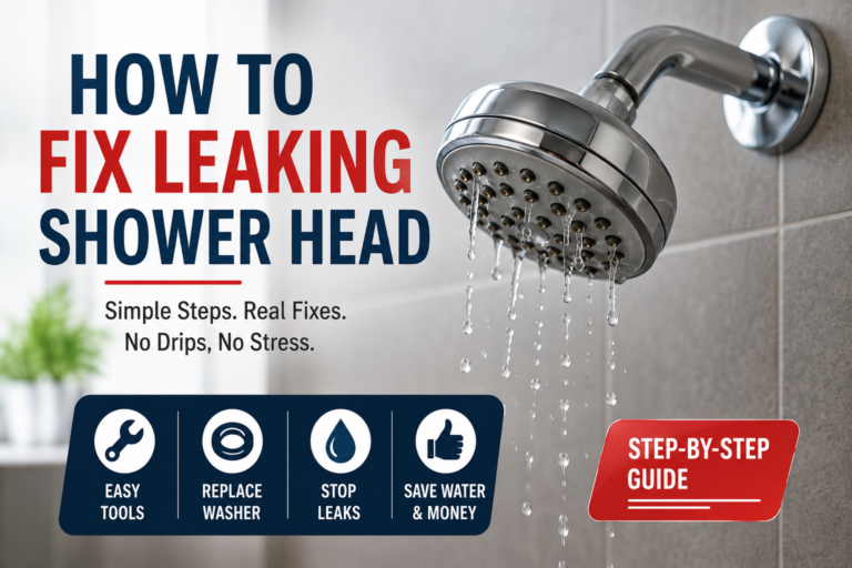 How to Fix Leaking Shower Head