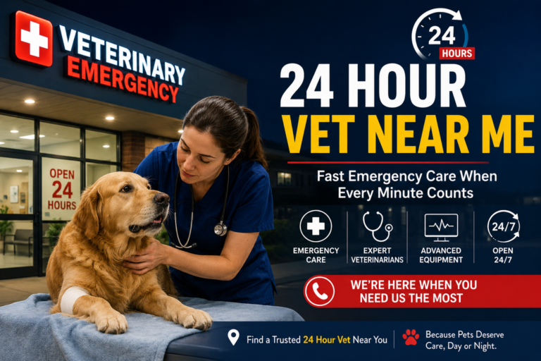 24 Hour Vet Near Me: Fast Emergency Pet Care When Every Minute Counts 24 Hour Vet Near Me