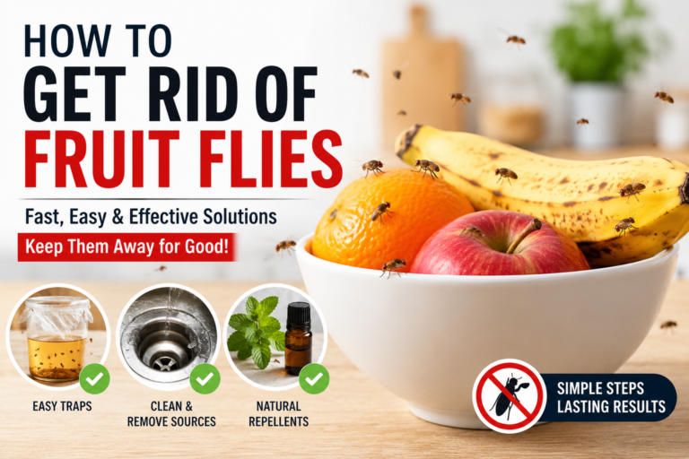 How to Get Rid of Fruit Flies