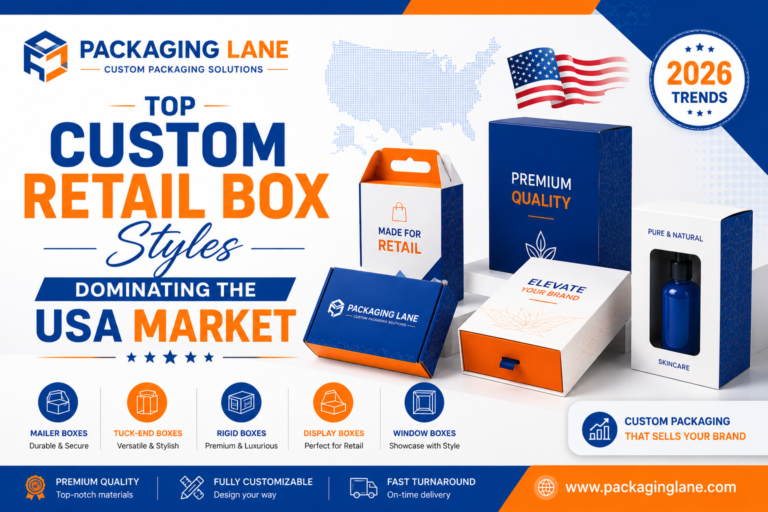 Top Custom Retail Box Styles Dominating the USA Market Top Custom Retail Box Styles Dominating the USA Market