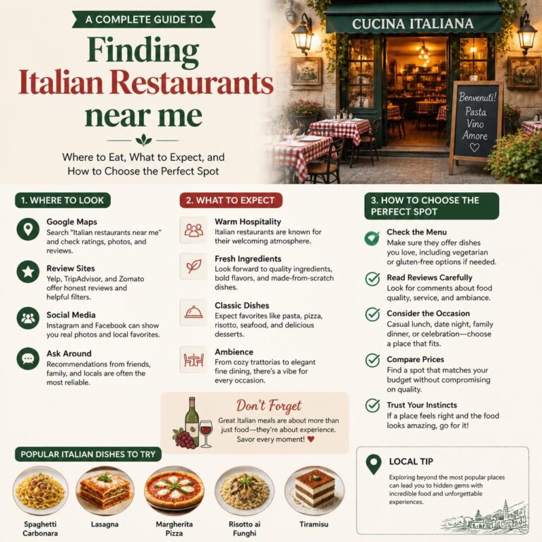italian restaurants near me