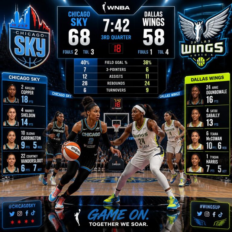 chicago sky vs dallas wings match player stats: Full Breakdown, Key Performers, and Game Takeaways chicago sky vs dallas wings match player stats