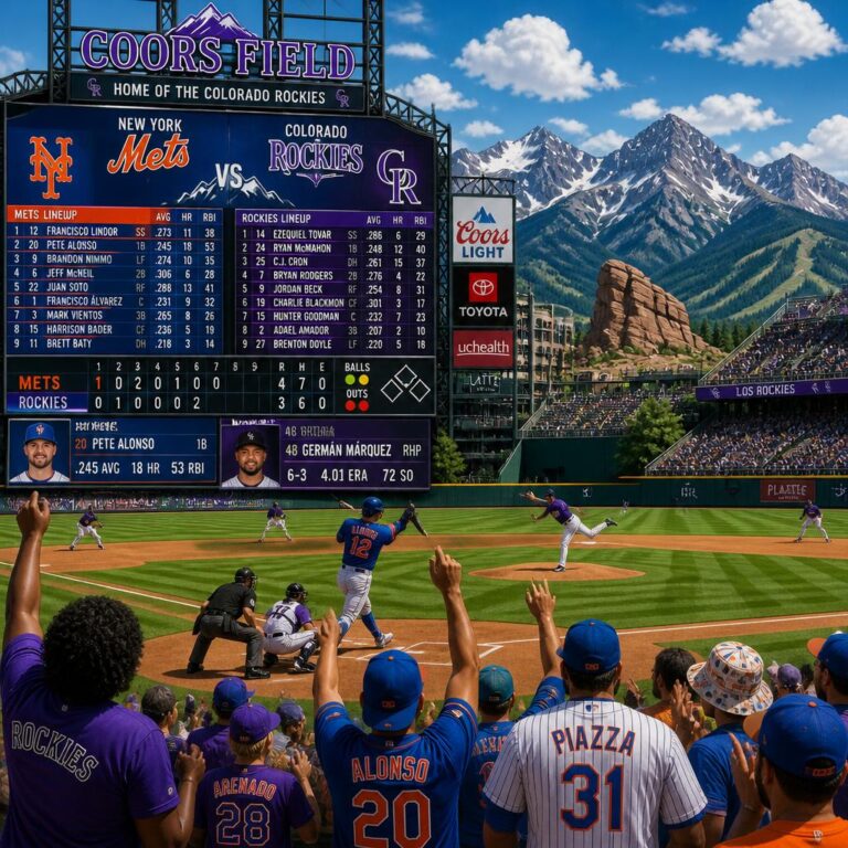 colorado rockies vs mets match player stats