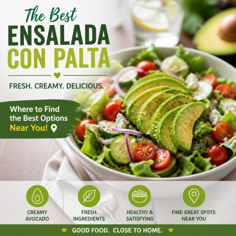Best Ensalada con Palta Near Me – Where to Find Fresh, Creamy, and Delicious Options Today Best Ensalada con Palta Near Me