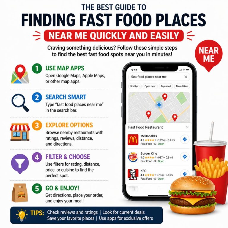 fast food places near me