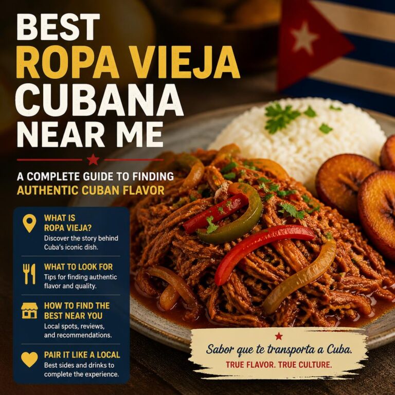 Best Ropa Vieja Cubana Near Me