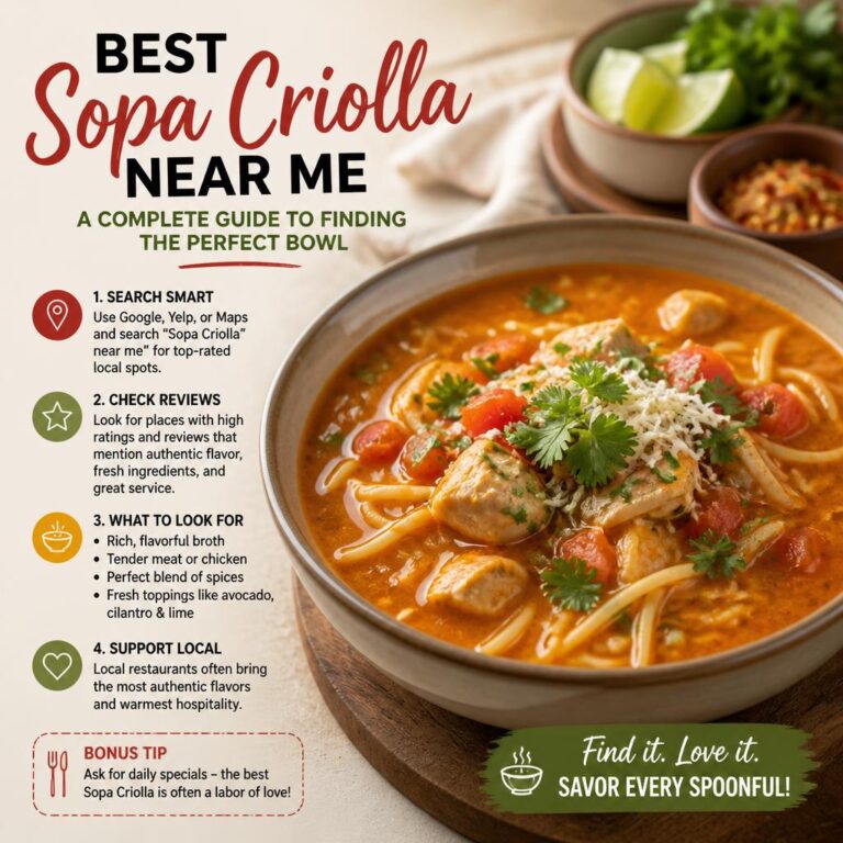 Best Sopa Criolla Near Me – A Complete Guide to Finding the Perfect Bowl Best Sopa Criolla Near Me