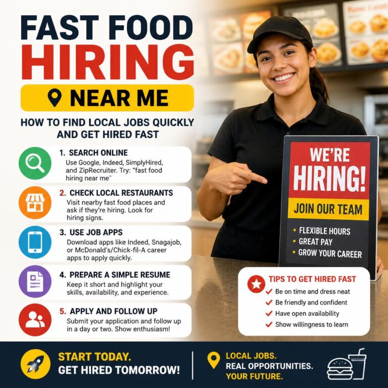 Fast Food Hiring Near Me