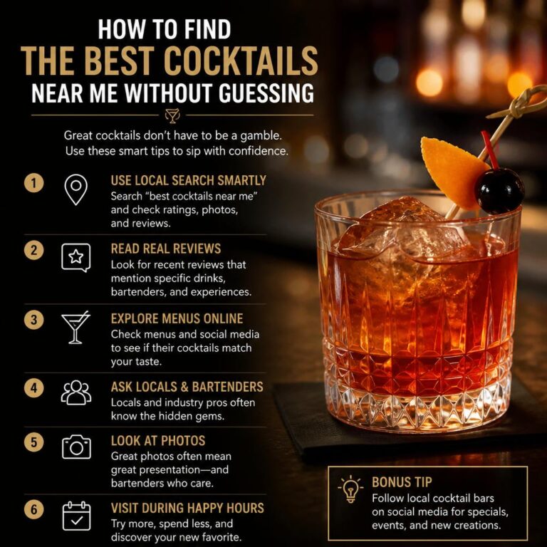 Best Cocktails Near Me