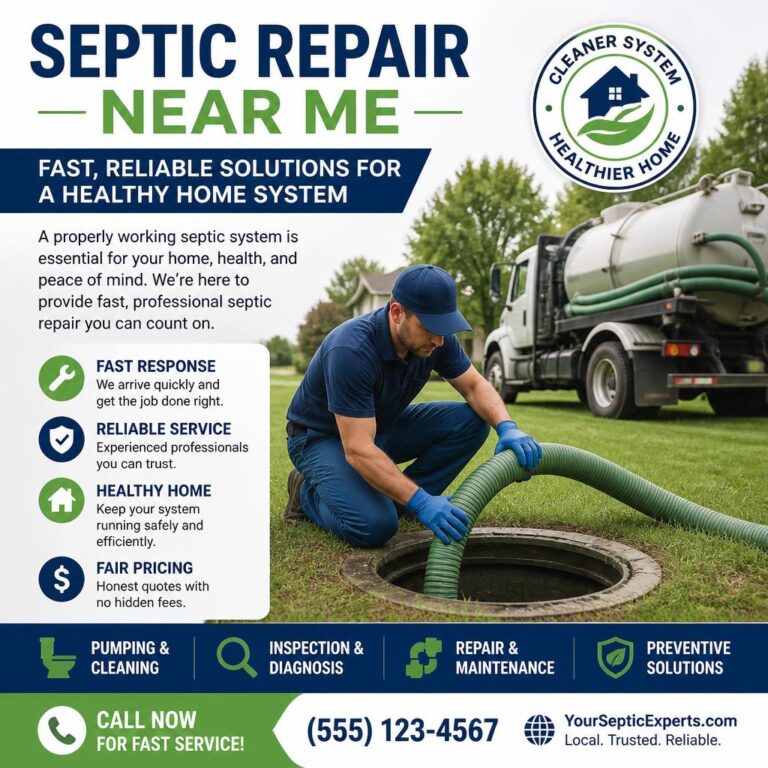 Septic Repair Near Me