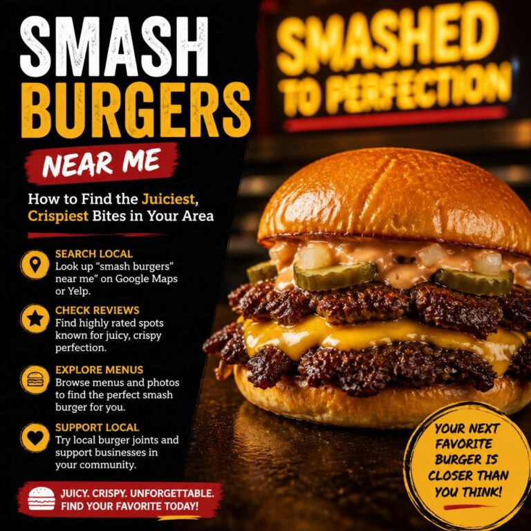 Smash Burgers Near Me