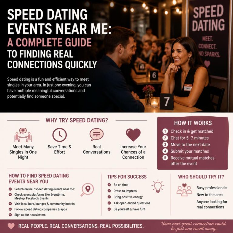 Speed Dating Events Near Me: A Complete Guide to Finding Real Connections Quickly Speed Dating Events Near Me