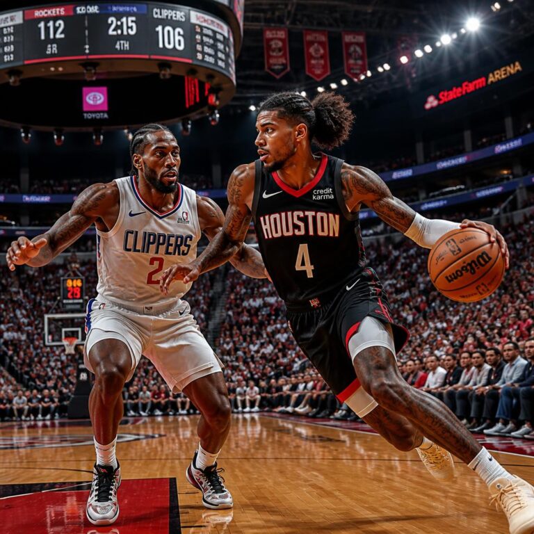 Houston Rockets vs LA Clippers Match Player Stats – Full Game Breakdown and Performance Analysis Houston Rockets vs LA Clippers Match Player Stats