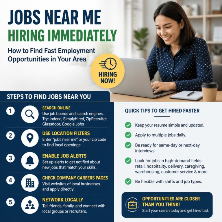 jobs near me hiring immediately