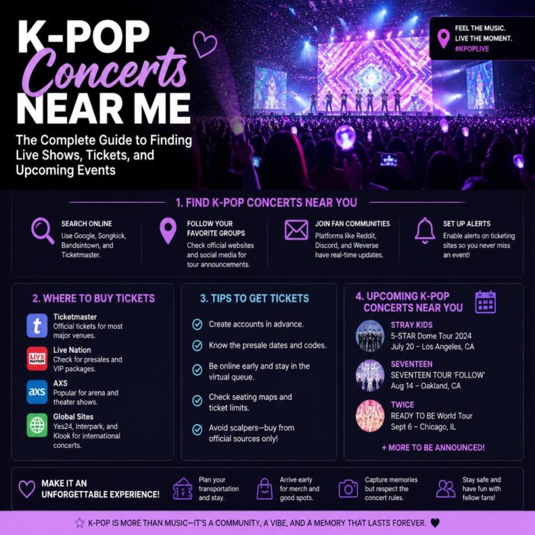 k-pop concerts near me: The Complete Guide to Finding Live Shows, Tickets, and Upcoming Events k-pop concerts near me