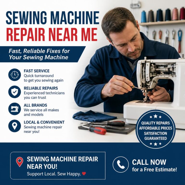 sewing machine repair near me
