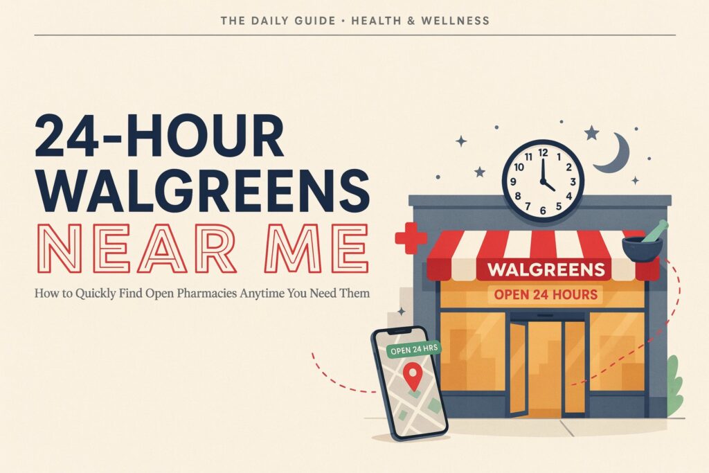 24 hour walgreens near me