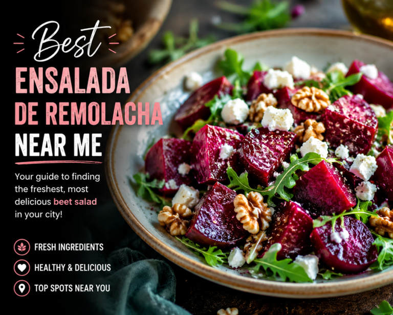 Best ensalada de remolacha near me