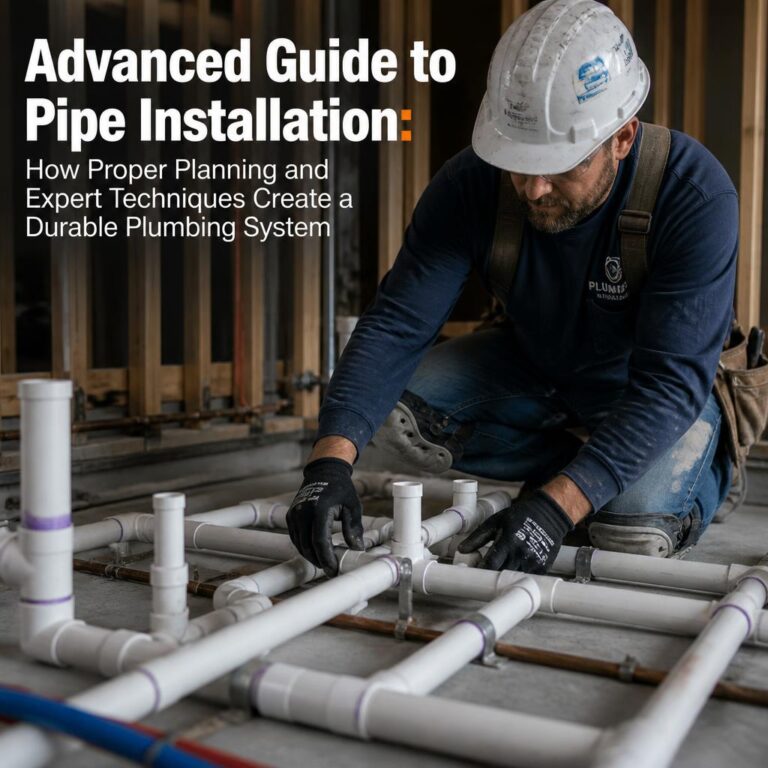 Advanced Guide to Pipe Installation: How Proper Planning and Expert Techniques Create a Durable Plumbing System Advanced Guide to Pipe Installation: How Proper Planning and Expert Techniques Create a Durable Plumbing System