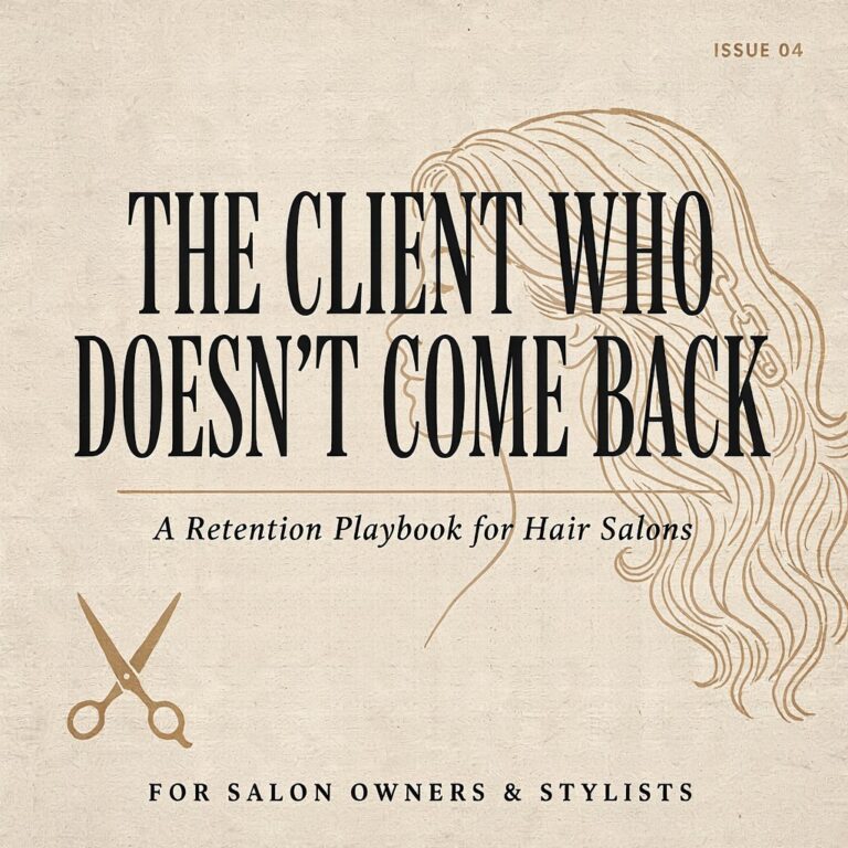 The Client Who Doesn't Come Back: A Retention Playbook for Hair Salons