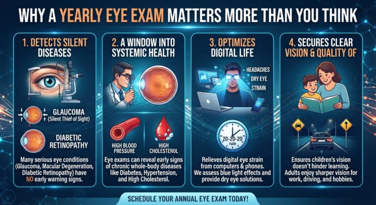 Why a Yearly Eye Exam Matters More Than You Think